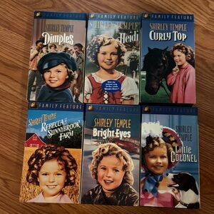 Shirley Temple Family Feature VHS Collection